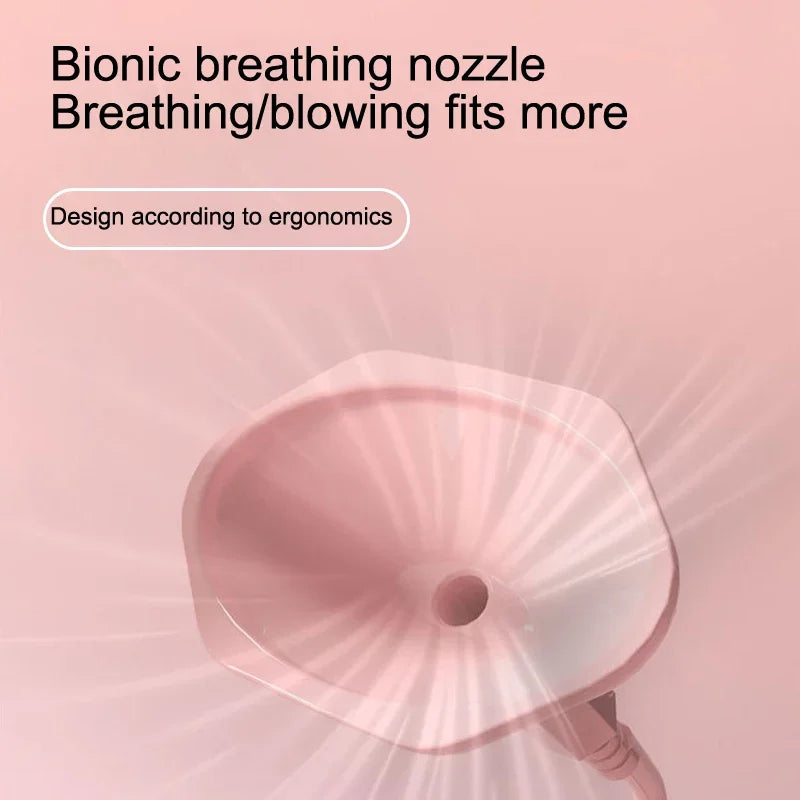 Adult-Friendly Lung Capacity Training Setup - Breathing Exercise Device for Building Muscles